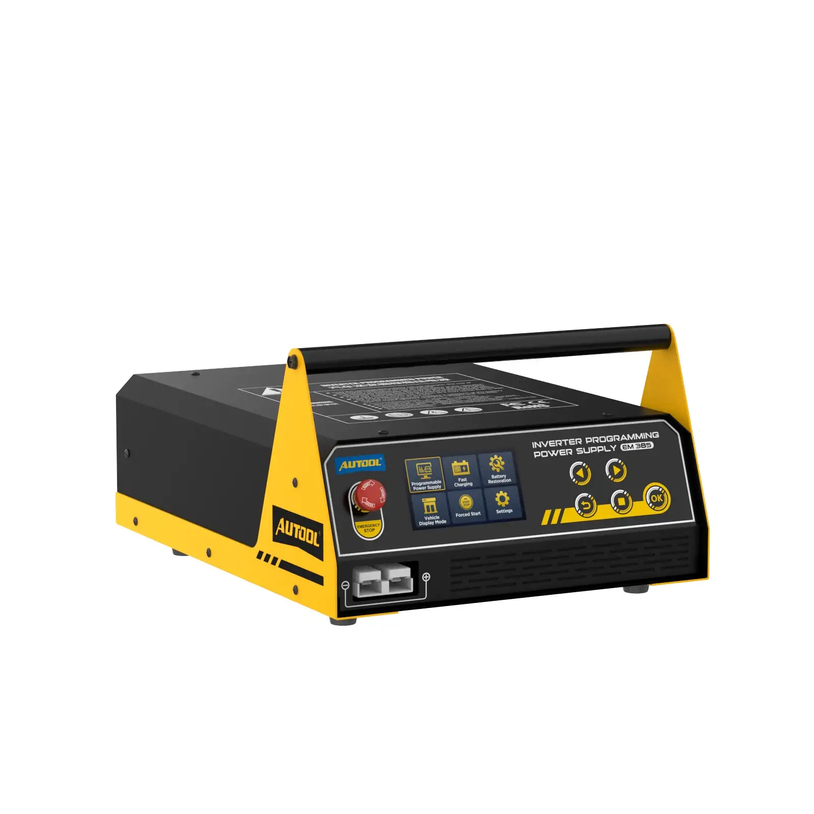 Autool EM385 ECU Programlama ve Akü Şarj Cihazı | 3'ü 1 Arada Profesyonel / Türkçe